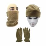 polar askeri Bere Boyunluk Eldiven Set toptan21