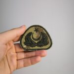 TSK Kara Kuvvetleri Subay Nakışlı Bere Kokartı