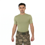 Kısa Kol Micro Spor Tişörtü - Nano Yeşili